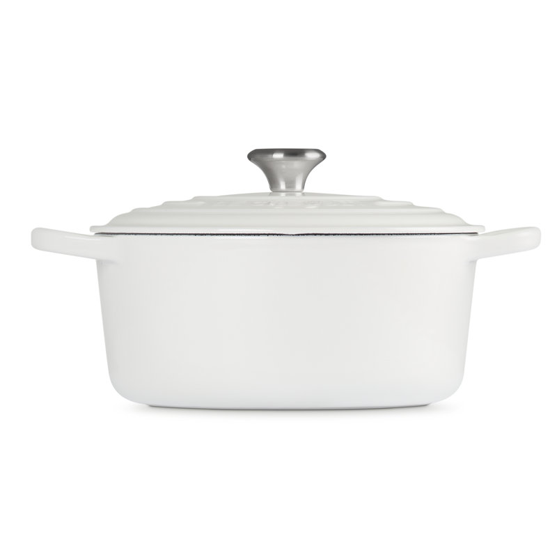 Le Creuset Signature Enameled Cast Iron Round Dutch Oven with Lid